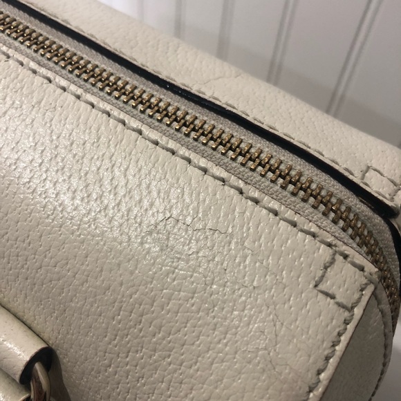 Kate Spade Leather Cream Handbag - Picture 3 of 5